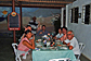 At dinner